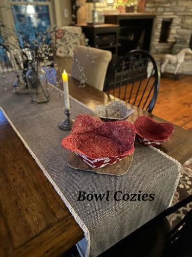 BOWL COZY TEMPLATE SET - INCLUDES INSTRUCTIONS: Country Sampler