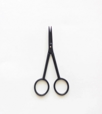 BLACK SILHOUETTE SCISSORS - 4" long