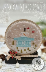SNOW MAGICAL! CROSS STITCH KIT - 40 COUNT