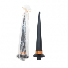 UNSCENTED WITCH HAT SHAPED TAPER CANDLE