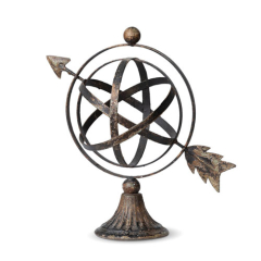 ARMILLARY IRON SCULPTURE - EAB43036