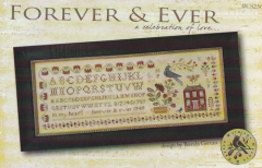 FOREVER & EVER CROSS STITCH KIT - 36 COUNT - Includes Pattern