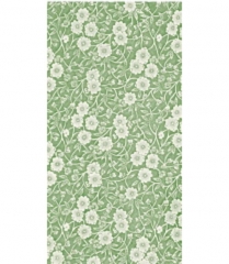 GREEN CALICO GUEST PAPER NAPKINS