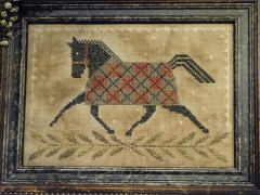 HORSE COUNTRY HOLIDAY CROSS STITCH KIT- 32 count