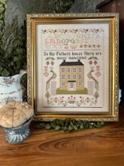 MANY MANSIONS CROSS STITCH KIT - 36 Count Linen (Includes Pattern)