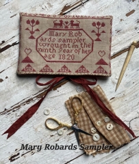 MARY ROBARDS POCKET CROSS STITCH KIT - 36 count  (Includes Pattern)