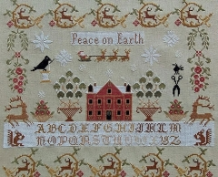 PEACE ON EARTH CROSS STITCH PATTERN