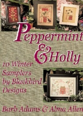 PEPPERMINT & HOLLY CROSS STITCH BOOK