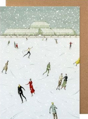 SKATING AT KEW CHRISTMAS CARDS - SET OF 10