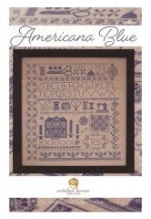 AMERICANA BLUE Pattern