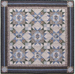 BLUEBIRD RIDGE TABLE TOPPER QUILT KIT (Pattern Not Included)