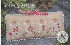 CANDLES OF CHRISTMAS CROSS STITCH PATTERN