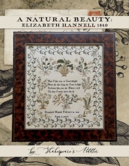 A NATURAL BEAUTY: ELIZABETH HANNELL 1840 Pattern - PREORDER