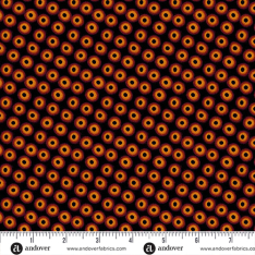 MIDNIGHT MOON Fabric |  Half Yard | 1535-K