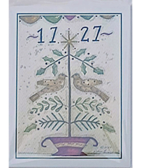 Merrie Memories "1727 MERRY TREE" NOTECARDS - Set of 5