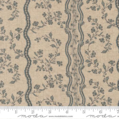 Fleur De Paris MOCHI LINEN CANVAS FABRIC Half Yard by French General 13993-13L - PREORDER