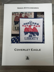 COVERLET EAGLE CROSS STITCH PATTERN