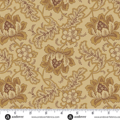 TOASTED Fabric By JO MORTON | Earl Grey Splendor A-5864-L