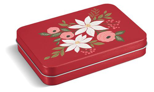 FLORAL TIN - LB1005: Country Sampler - Spring Green, WI