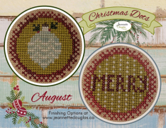 "CHRISTMAS DOTS - AUGUST" Cross Stitch Pattern