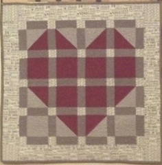 LOVE, LOVE, LOVE QUILT PATTERN  - **SALE**