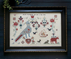 RED BULL & ODD BIRD CROSS STITCH PATTERN