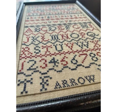 "T FARROW: NOV 15" Threads & 40 Count Linen (Pattern Book NOT Included)