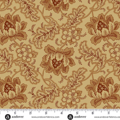 TOASTED Fabric By JO MORTON | Tea Dye Splendor A-5864-N