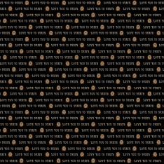 GOTHIC HALLOWEEN Fabric Y4444-3 Black