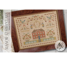 MANOR AT SWAN LAKE Cross Stitch Pattern
