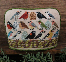 BIRDY BOWL Cross Stitch Pattern