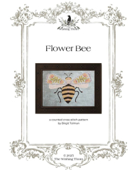 FLOWER BEE Cross Stitch Pattern