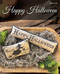 HAPPY HALLOWEEN Cross Stitch Pattern  ~ PREORDER ~
