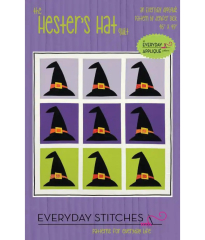 HESTER'S HAT Quilt and Applique Pattern