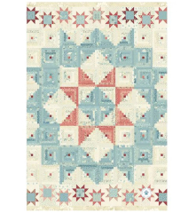 LOG CABIN PATRIOTIC Kitchen Towel - Microfiber - 16" X 24"