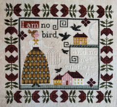 NO NET ENSNARES ME Cross Stitch Pattern