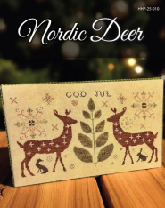 NORDIC DEER Cross Stitch Pattern  ~ PREORDER ~