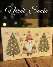 NORDIC SANTA Cross Stitch Pattern  ~ PREORDER ~