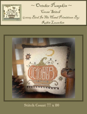 OCTOBER PUMPKIN Cross Stitch Pattern