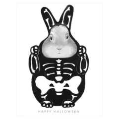 "HAPPY HALLOWEEN" Greeting Card #379