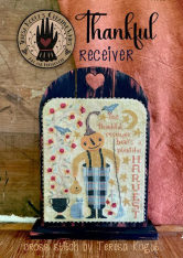 THANKFUL RECEIVER Cross Stitch Pattern - PREORDER