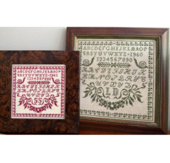 THE LOST FRENCH RED - LES ESCARGOTS PERDU Sampler Pattern