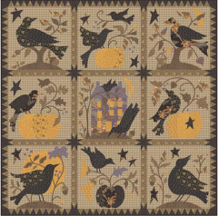 "WILD ORCHID" QUILT KIT - Includes Pattern Book (uses Piecing and Applique)