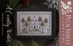 A COUNTRY WINTER CROSS STITCH CHART