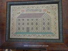 A FINE HOUSE INDEED CROSS STITCH KIT