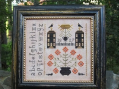 AUTUMN ON MARIGOLD LANE CROSS STITCH