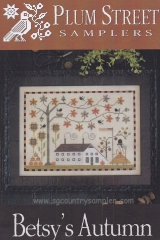 BETSY'S AUTUMN CROSS STITCH PATTERN