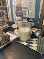 CANDLE CLOCHE