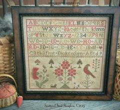 CATHARINE DICKENSON 1840 CROSS STITCH KIT