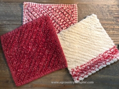 CHENILLE HOT PADS PATTERN